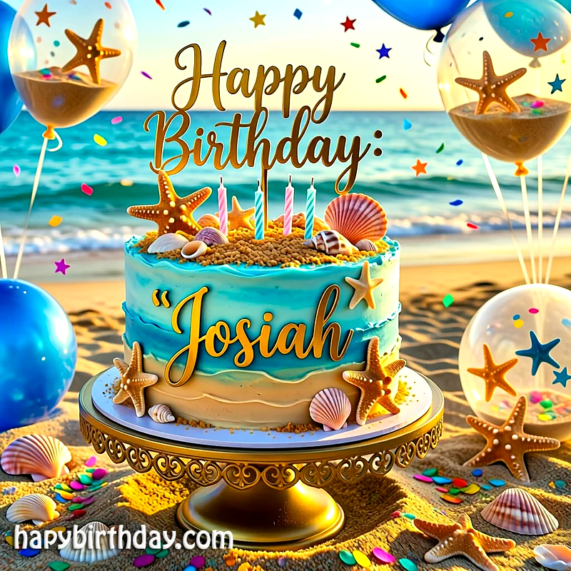 Download josiah Birthday Cake Image HD - Free josiah Cake Photo