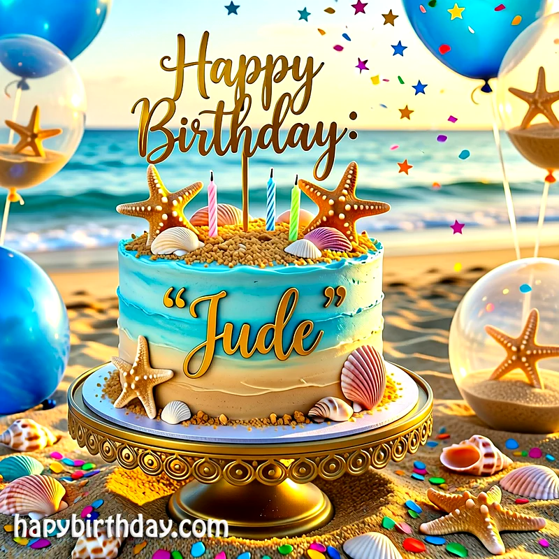 Download jude Birthday Cake Image HD - Free jude Cake Photo