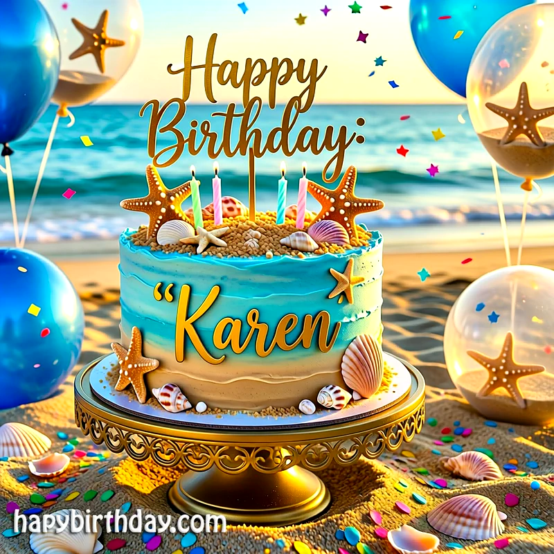 Download karen Birthday Cake Image HD - Free karen Cake Photo