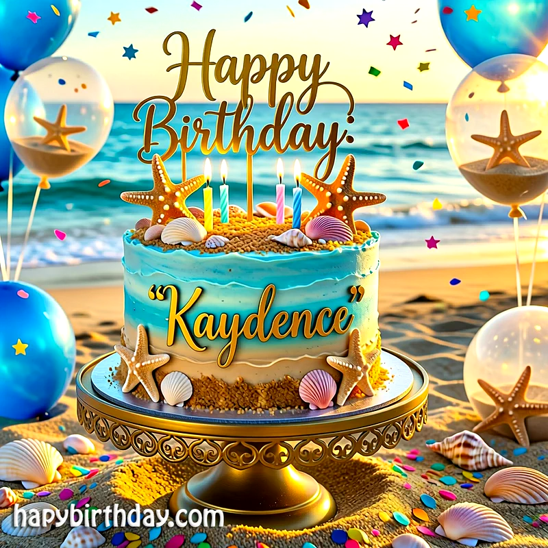 Download kaydence Birthday Cake Image HD - Free kaydence Cake Photo