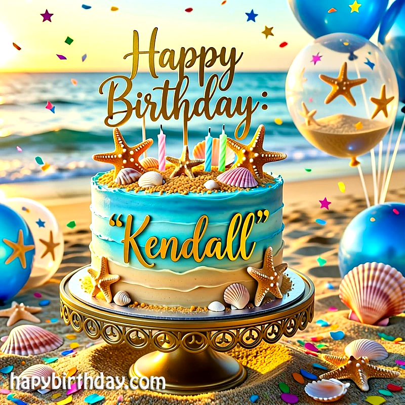 Download kendall Birthday Cake Image HD - Free kendall Cake Photo