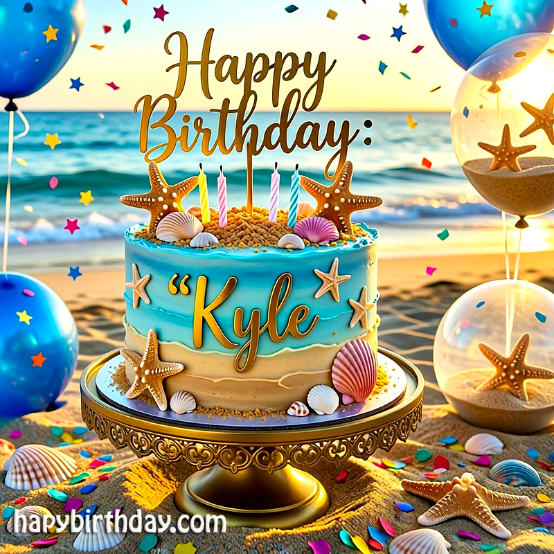 Download kyle Birthday Cake Image HD - Free kyle Cake Photo