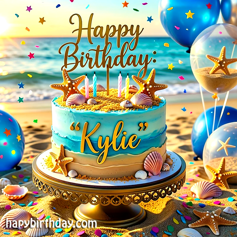 Download kylie Birthday Cake Image HD - Free kylie Cake Photo