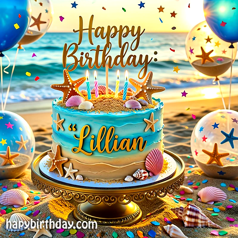 Download lillian Birthday Cake Image HD - Free lillian Cake Photo