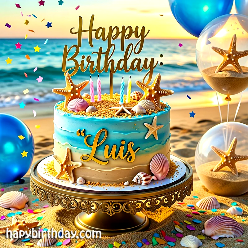 Download luis Birthday Cake Image HD - Free luis Cake Photo