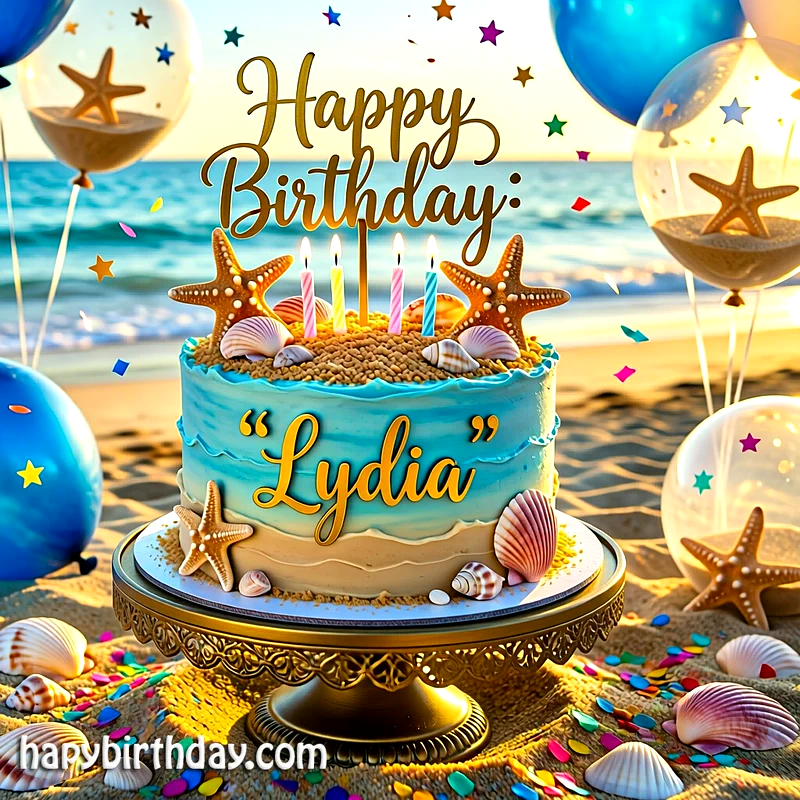 Download lydia Birthday Cake Image HD - Free lydia Cake Photo