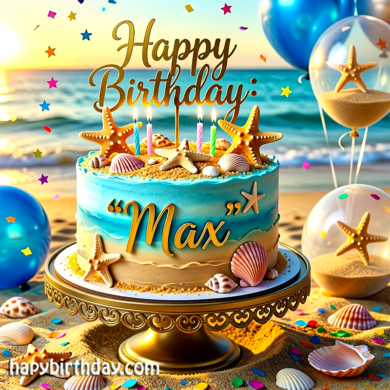 Download max Birthday Cake Image HD - Free max Cake Photo