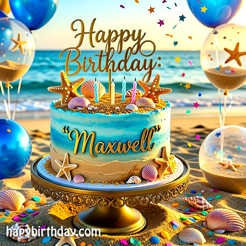 Download maxwell Birthday Cake Image HD - Free maxwell Cake Photo