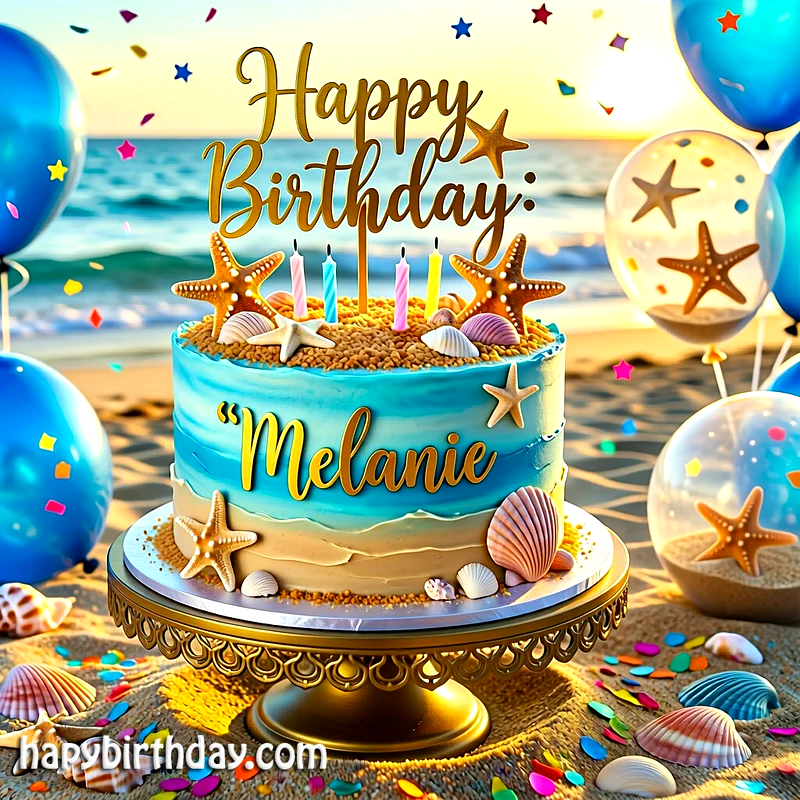 Download melanie Birthday Cake Image HD - Free melanie Cake Photo
