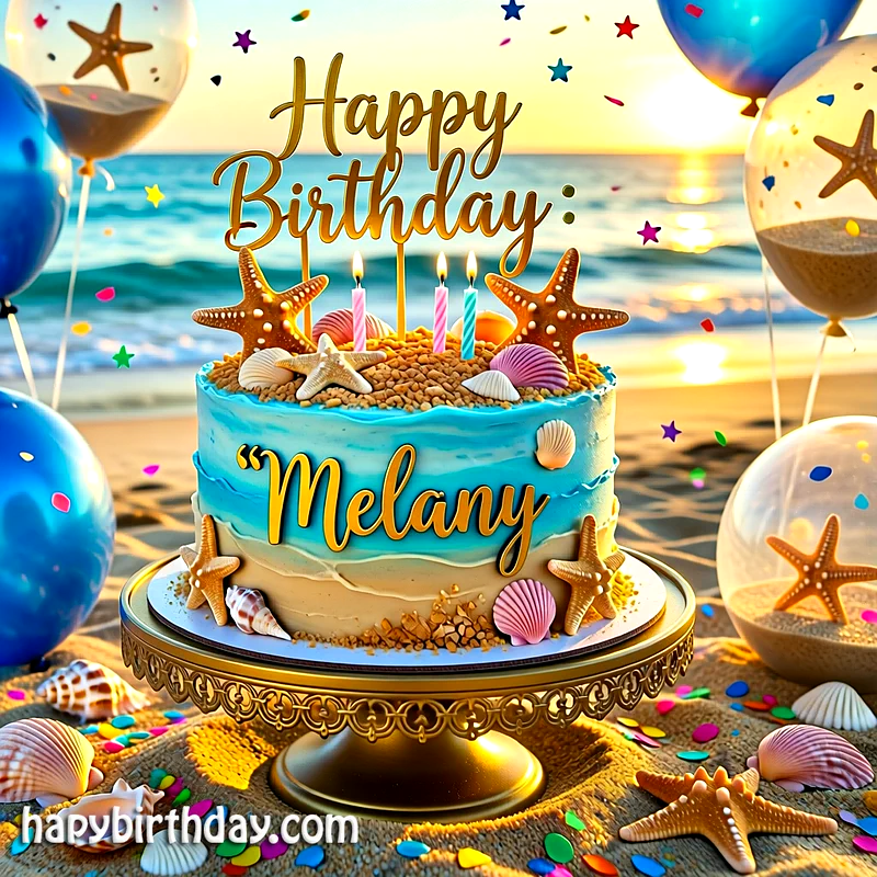 Download melany Birthday Cake Image HD - Free melany Cake Photo