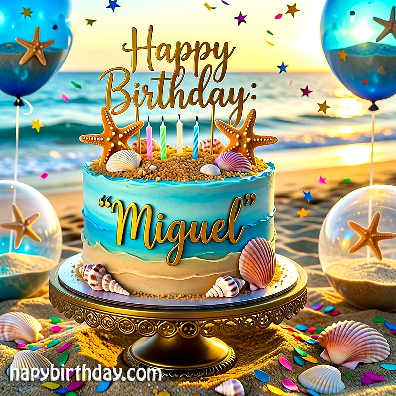Download miguel Birthday Cake Image HD - Free miguel Cake Photo