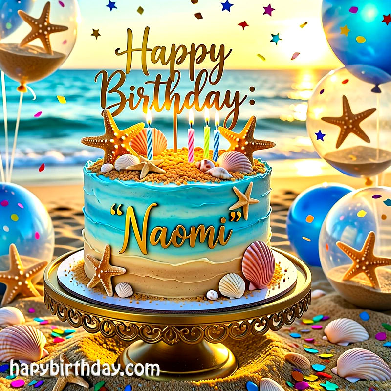 Download naomi Birthday Cake Image HD - Free naomi Cake Photo