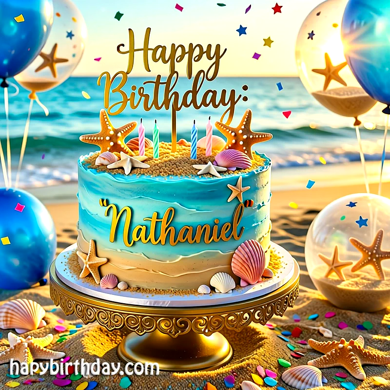 Download nathaniel Birthday Cake Image HD - Free nathaniel Cake Photo