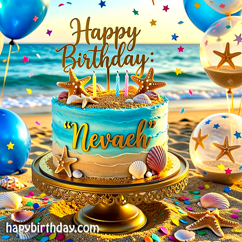 Download nevaeh Birthday Cake Image HD - Free nevaeh Cake Photo