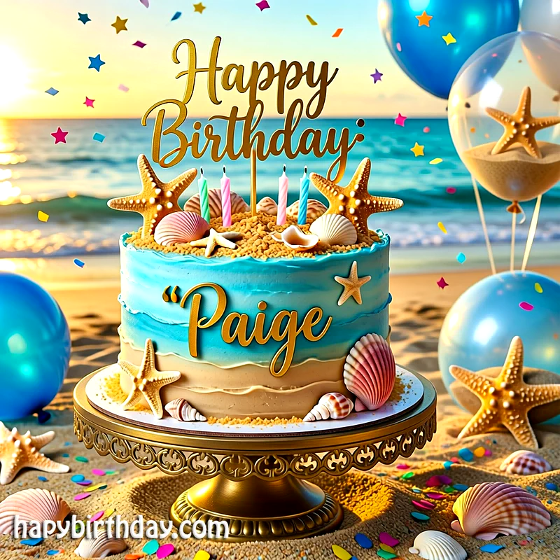 Download paige Birthday Cake Image HD - Free paige Cake Photo