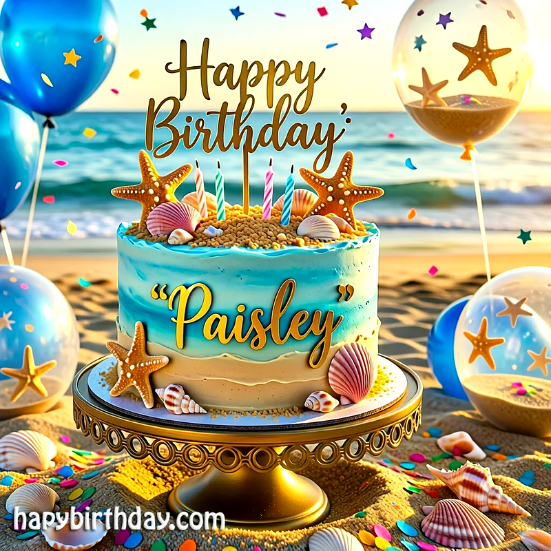 Download paisley Birthday Cake Image HD - Free paisley Cake Photo