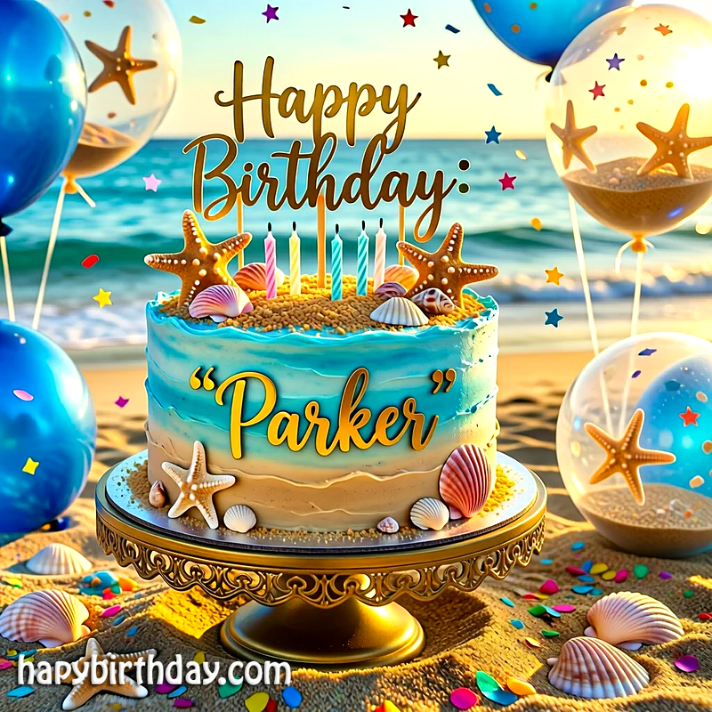 Download parker Birthday Cake Image HD - Free parker Cake Photo
