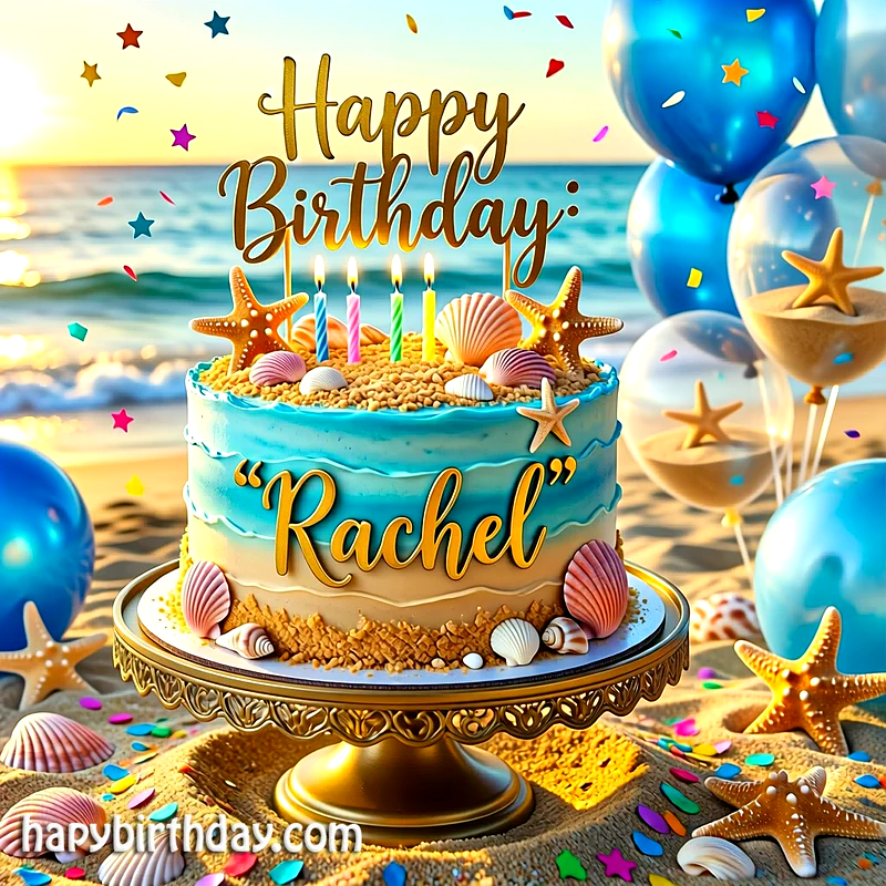 Download rachel Birthday Cake Image HD - Free rachel Cake Photo