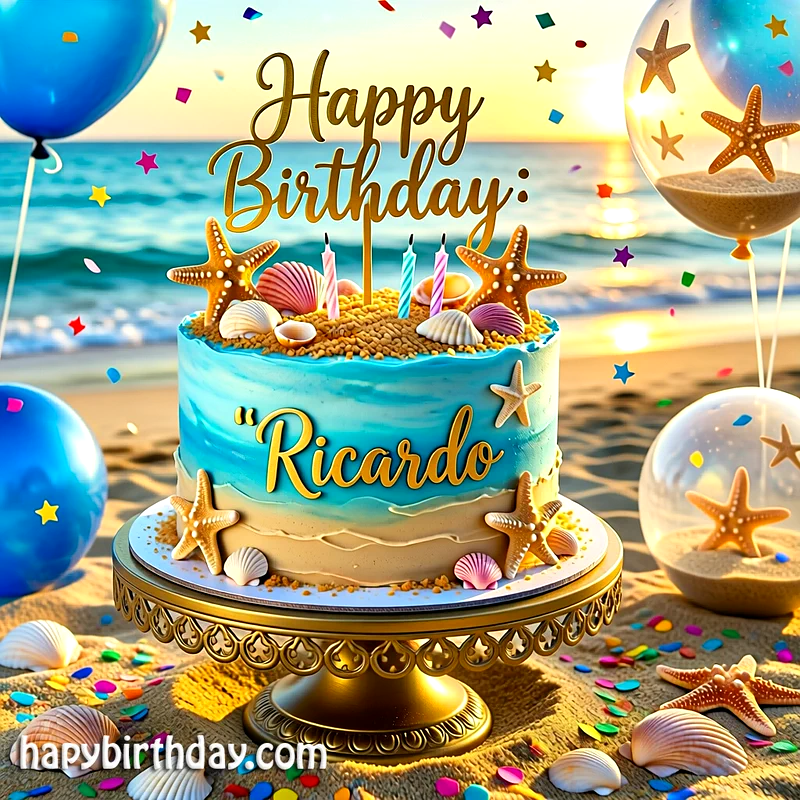 Download ricardo Birthday Cake Image HD - Free ricardo Cake Photo