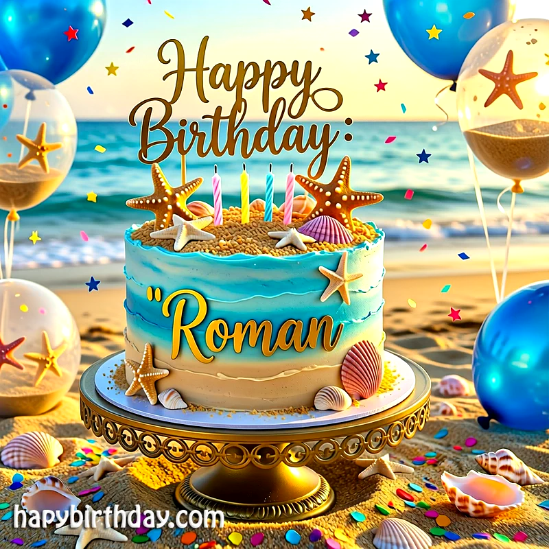 Download roman Birthday Cake Image HD - Free roman Cake Photo
