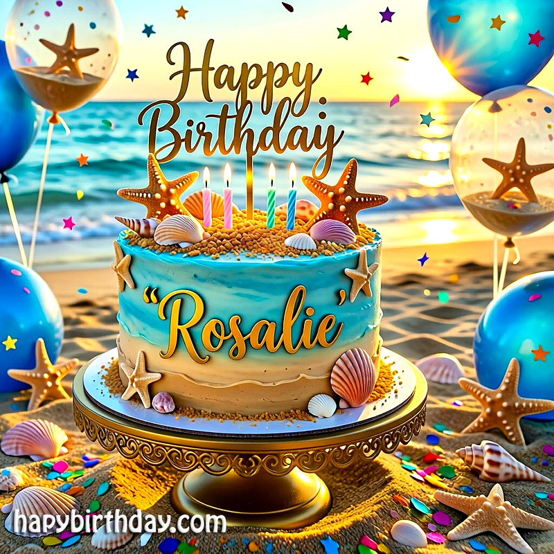 Download rosalie Birthday Cake Image HD - Free rosalie Cake Photo