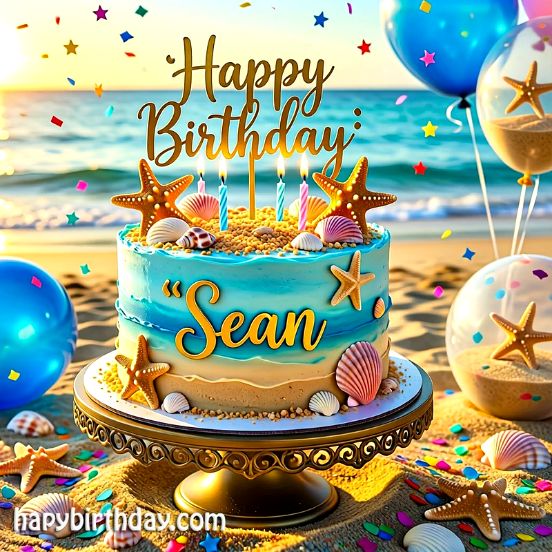 Download sean Birthday Cake Image HD - Free sean Cake Photo