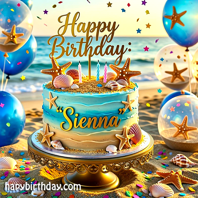 Download sienna Birthday Cake Image HD - Free sienna Cake Photo