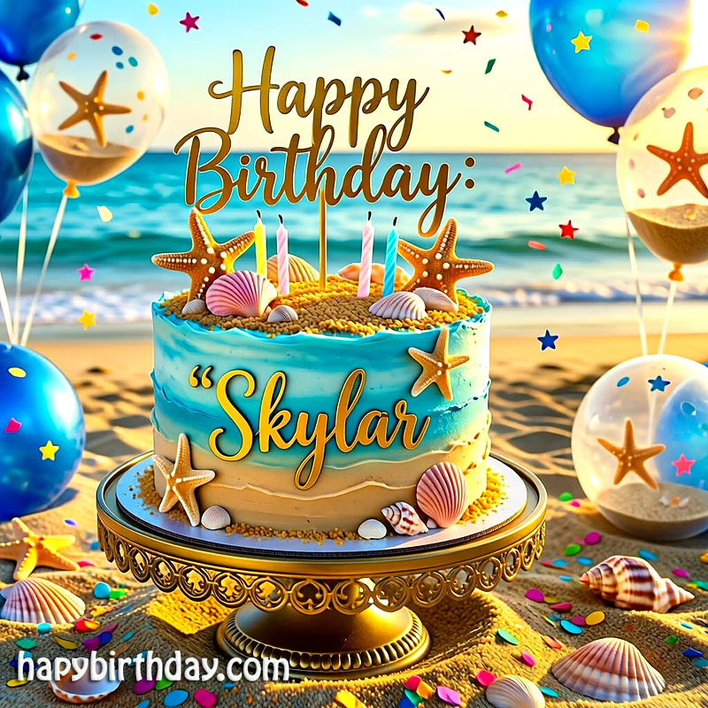 Download skylar Birthday Cake Image HD - Free skylar Cake Photo