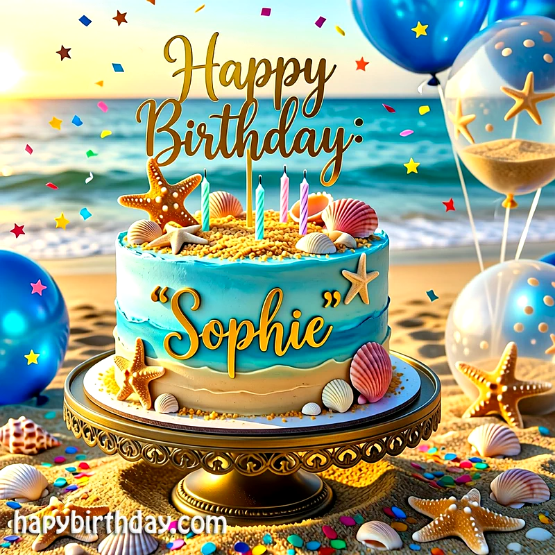Download sophie Birthday Cake Image HD - Free sophie Cake Photo