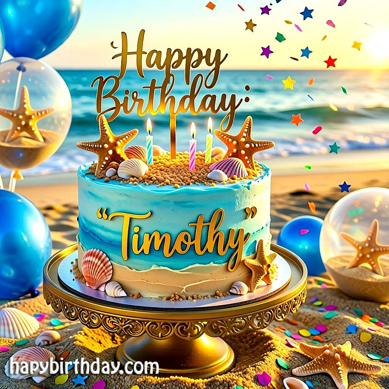 Download timothy Birthday Cake Image HD - Free timothy Cake Photo