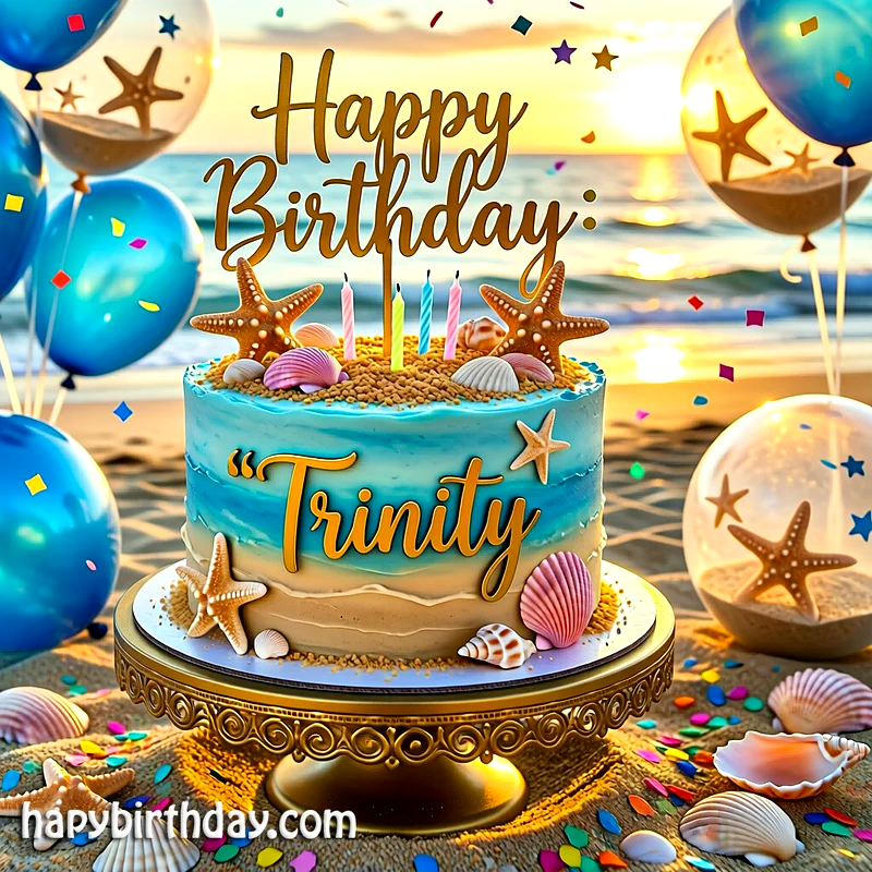 Download trinity Birthday Cake Image HD - Free trinity Cake Photo