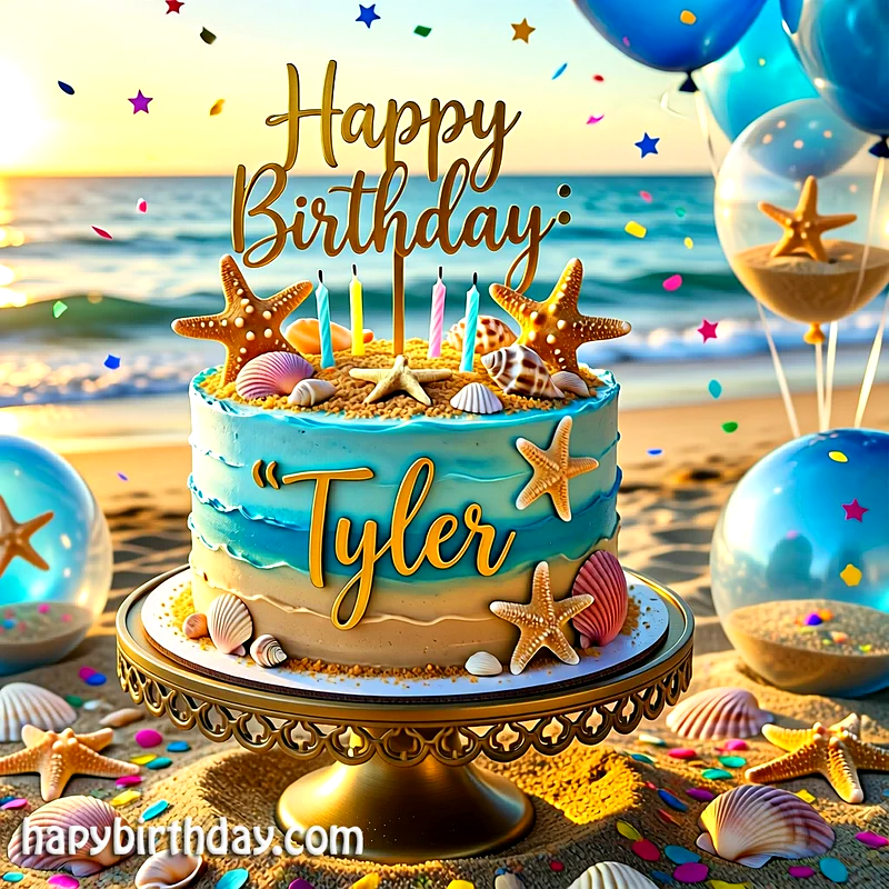 Download tyler Birthday Cake Image HD - Free tyler Cake Photo