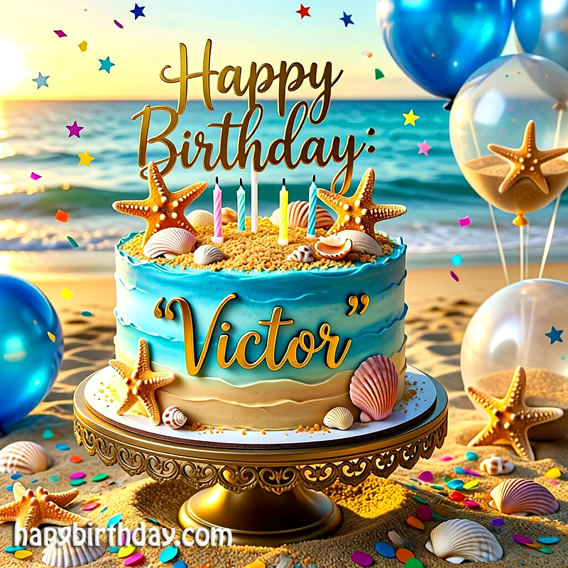 Download victor Birthday Cake Image HD - Free victor Cake Photo