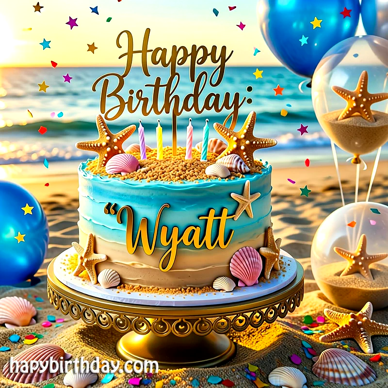 Download wyatt Birthday Cake Image HD - Free wyatt Cake Photo
