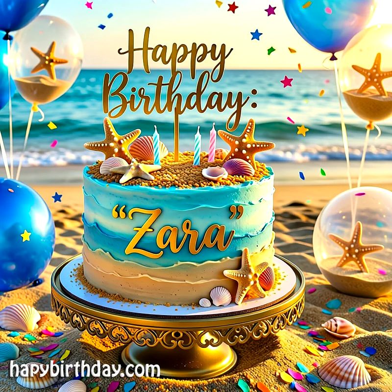 Download zara Birthday Cake Image HD - Free zara Cake Photo