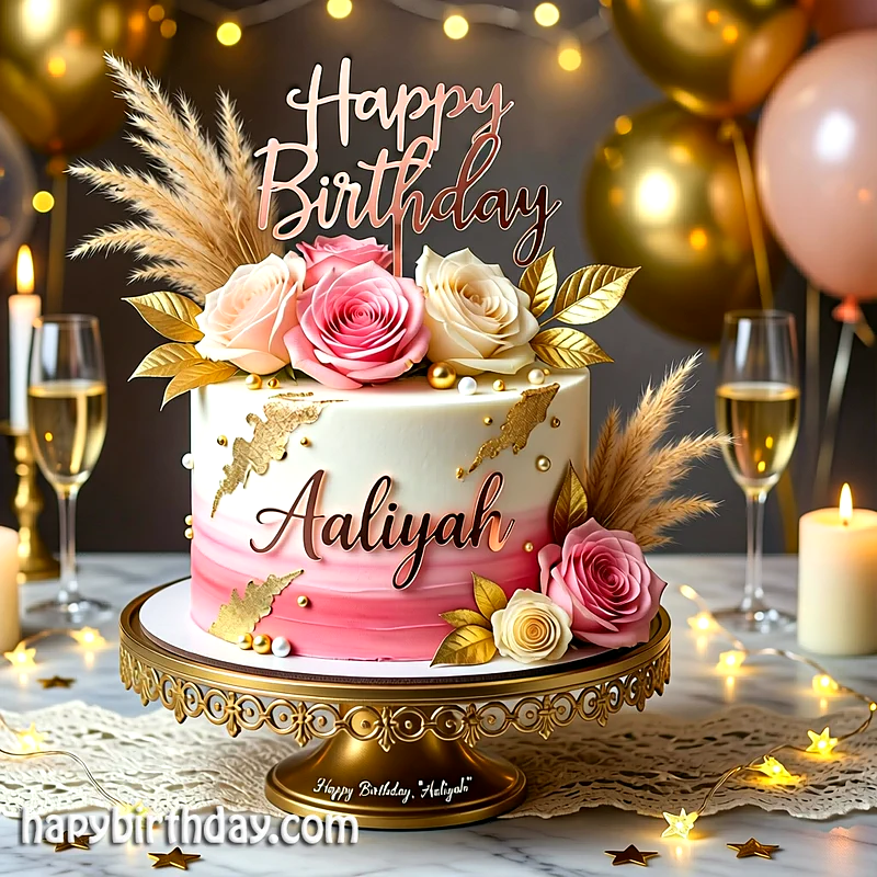 Best aaliyah Birthday Cake Images - Download aaliyah Cake with Name
