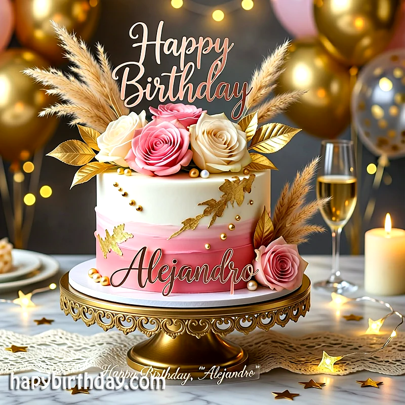 Best alejandro Birthday Cake Images - Download alejandro Cake with Name