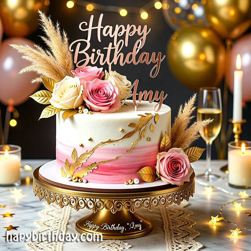 Best amy Birthday Cake Images - Download amy Cake with Name