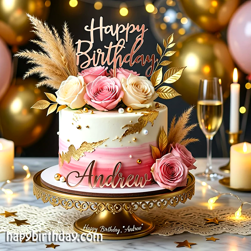 Best andrew Birthday Cake Images - Download andrew Cake with Name