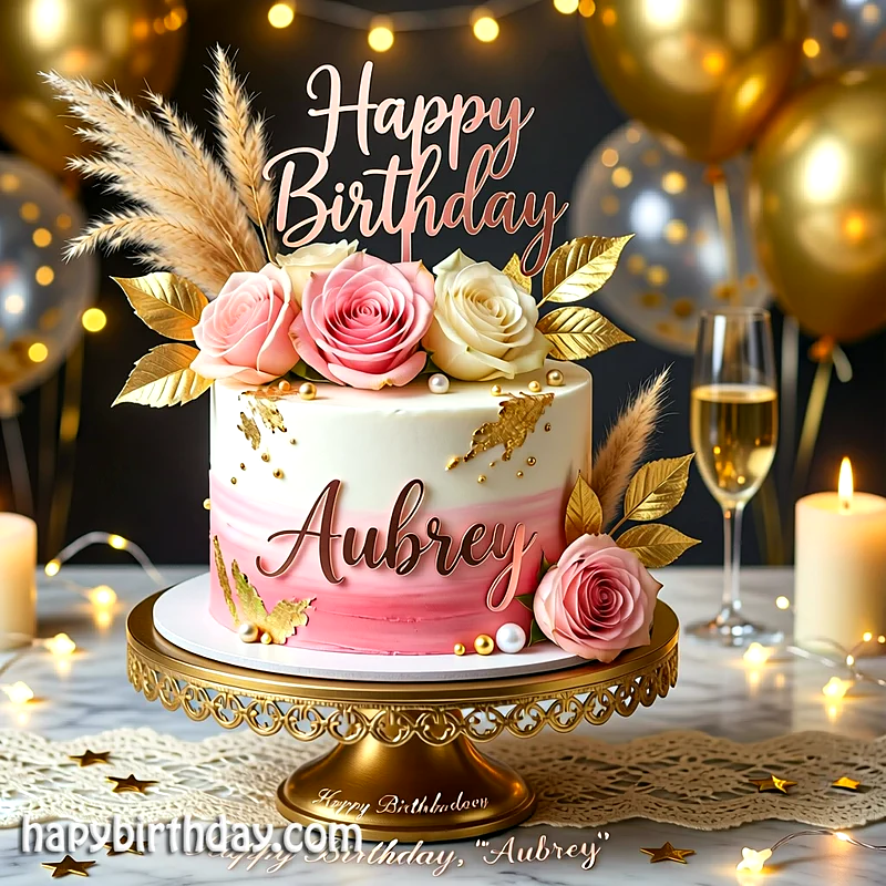 Best aubrey Birthday Cake Images - Download aubrey Cake with Name