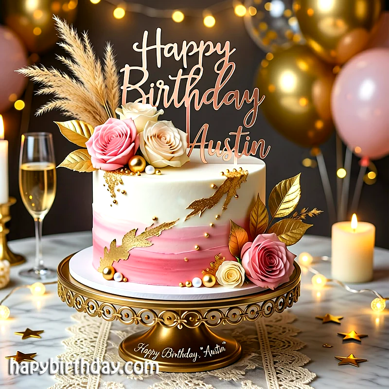 Best austin Birthday Cake Images - Download austin Cake with Name