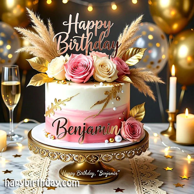 Best benjamin Birthday Cake Images - Download benjamin Cake with Name