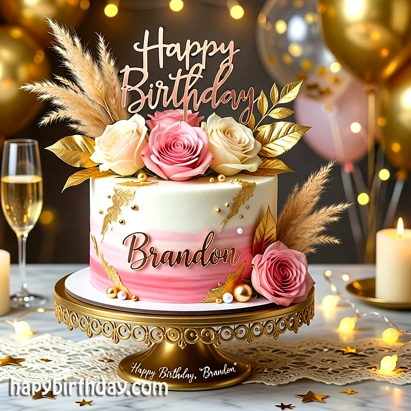 Best brandon Birthday Cake Images - Download brandon Cake with Name