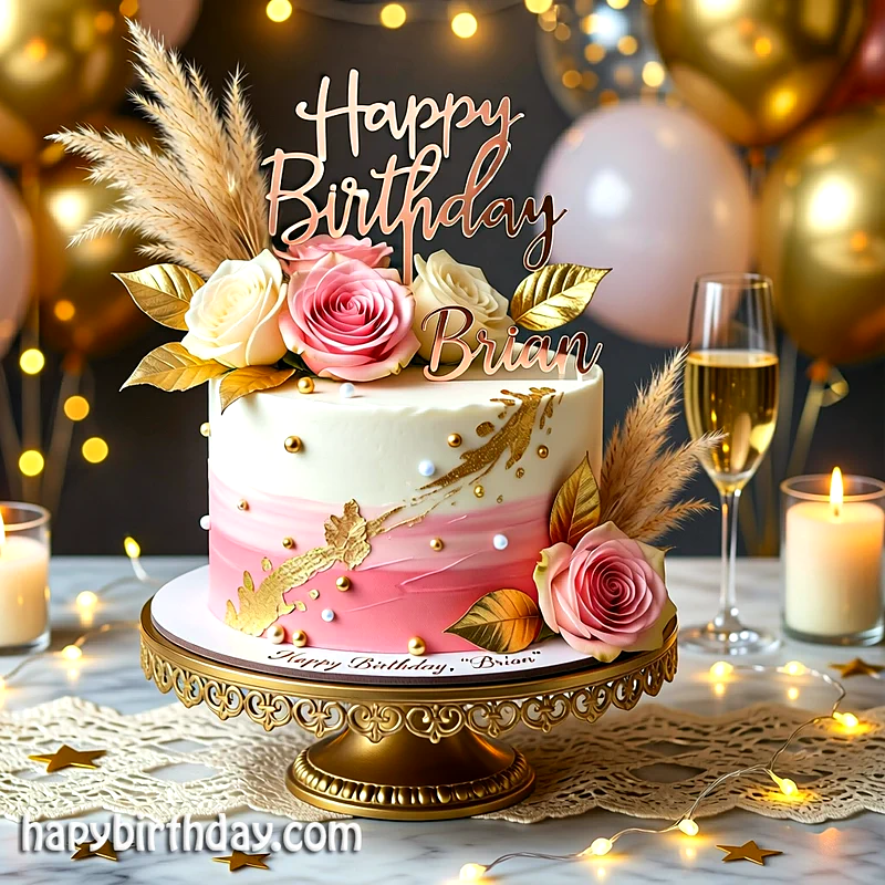 Best brian Birthday Cake Images - Download brian Cake with Name