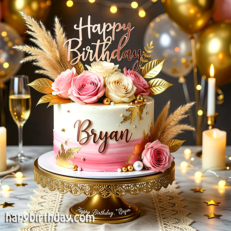 Best bryan Birthday Cake Images - Download bryan Cake with Name