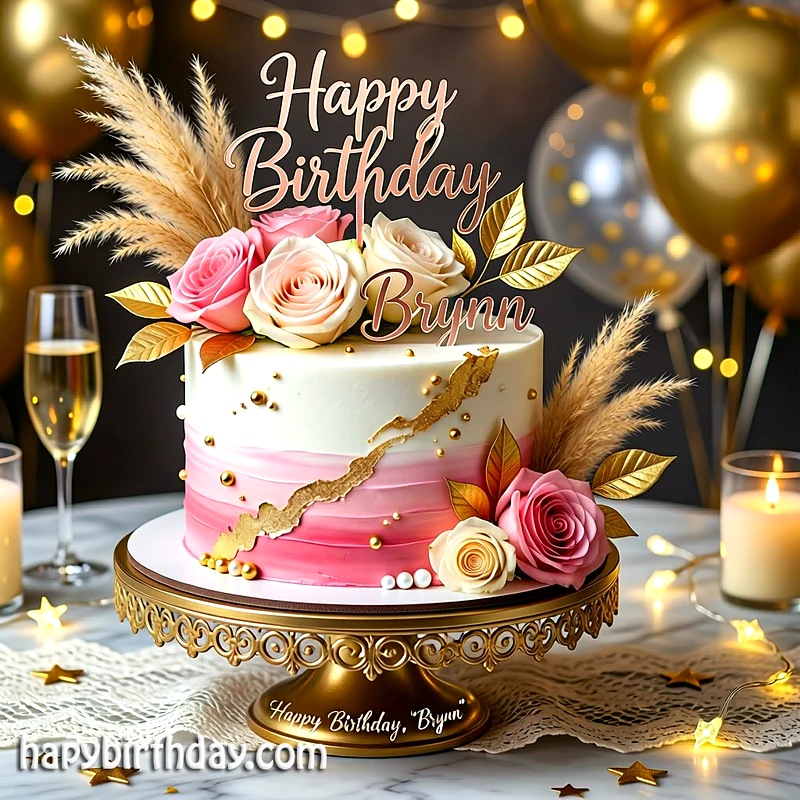 Best brynn Birthday Cake Images - Download brynn Cake with Name