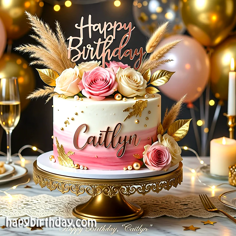 Best caitlyn Birthday Cake Images - Download caitlyn Cake with Name