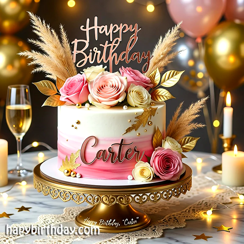 Best carter Birthday Cake Images - Download carter Cake with Name