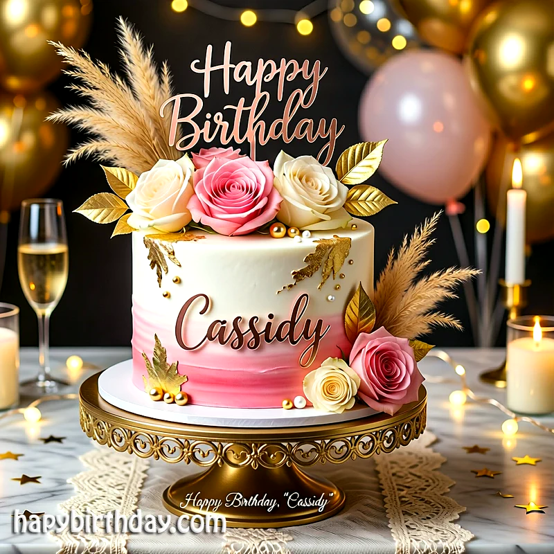 Best cassidy Birthday Cake Images - Download cassidy Cake with Name