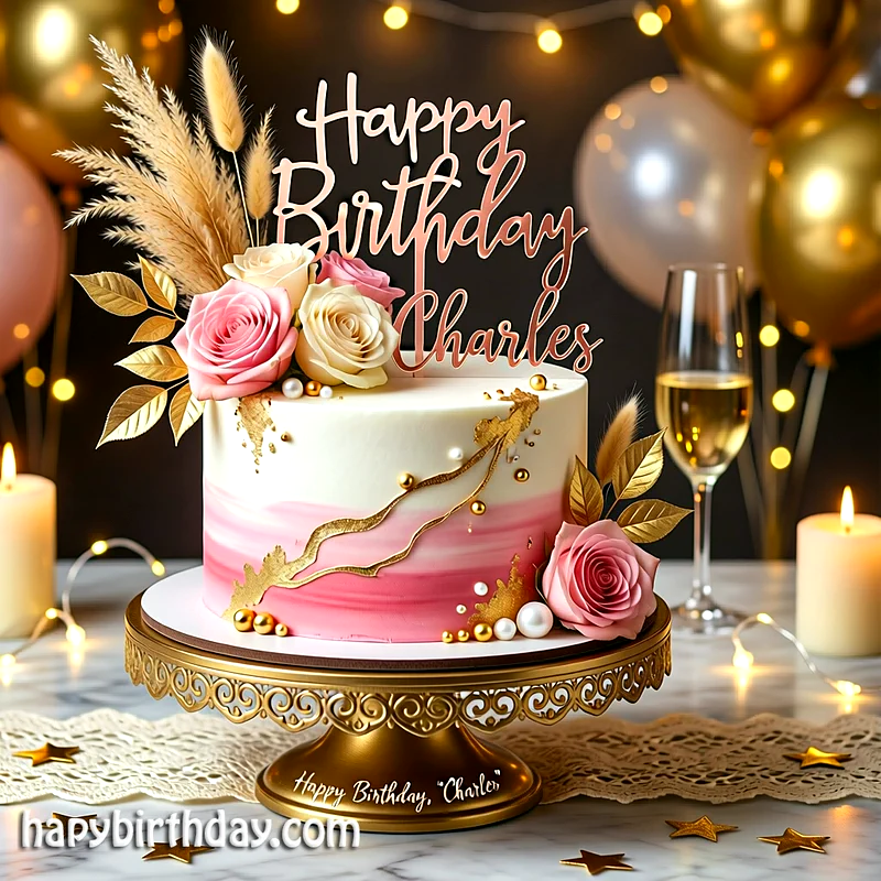 Best charles Birthday Cake Images - Download charles Cake with Name